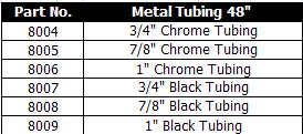 Innovative Concepts Metal Tubing
