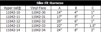 Slim Fit Harness Table