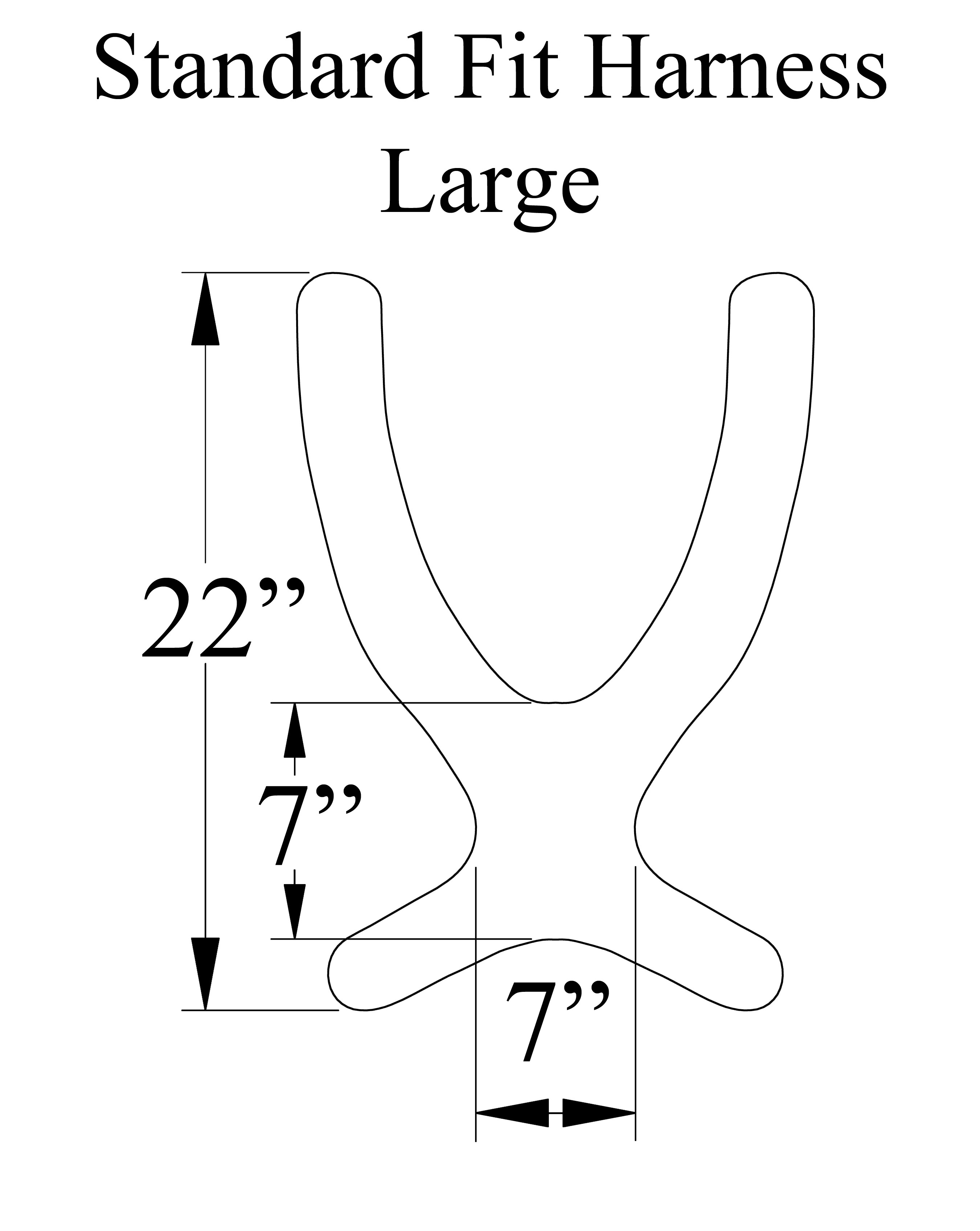 Standard Fit Zippered Large #11041-23