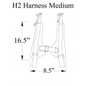 H2-No-Stretch (Heavy Duty) Medium #11044-42