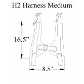 H2-No-Stretch (Heavy Duty) Medium #11044-42