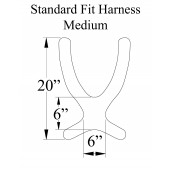 Standard Fit Zippered Medium #11041-22